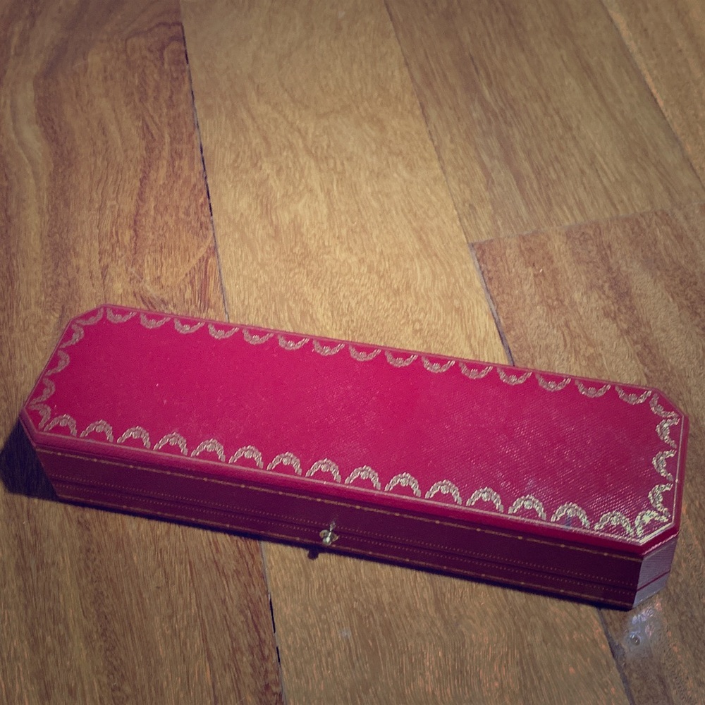 Cartier bracelet box